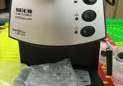 Brand new coffee machine.