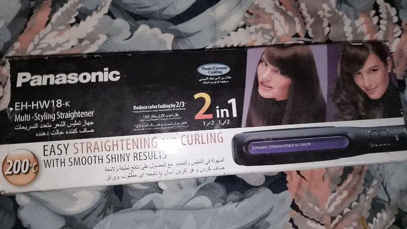 Panasonic straighteners 2 in 1