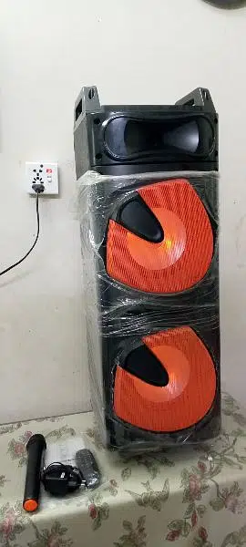 ITEL DJ VOLT 2 SPEAKER BLUETOOTH RECHARGEABLE 8X8 TROLLEY