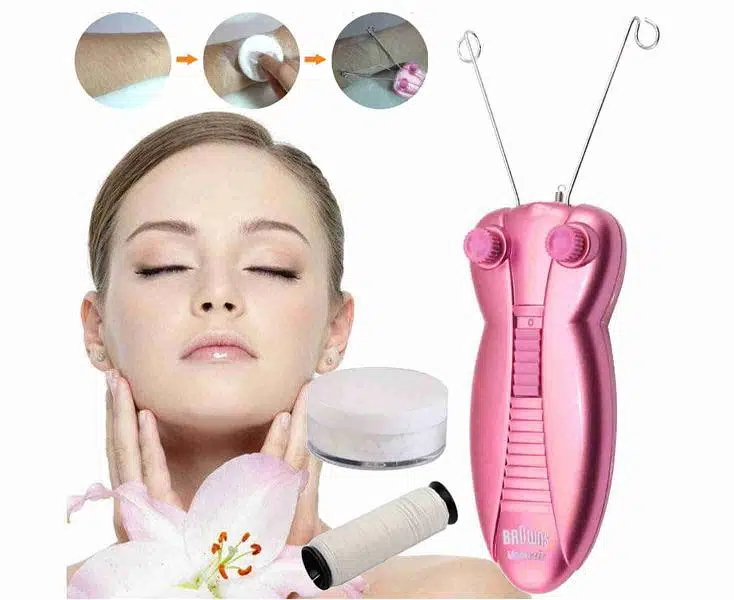 Hair remover machine used