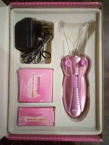 Hair remover machine used