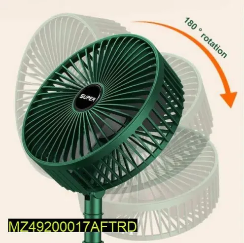 Portable rechargeable Fan