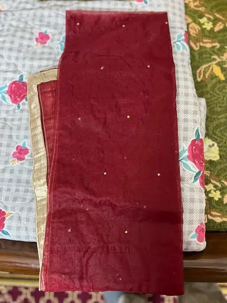 velvet fancy suit jewellery work