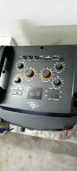 ITEL DJ VOLT 2 SPEAKER BLUETOOTH RECHARGEABLE 8X8 TROLLEY