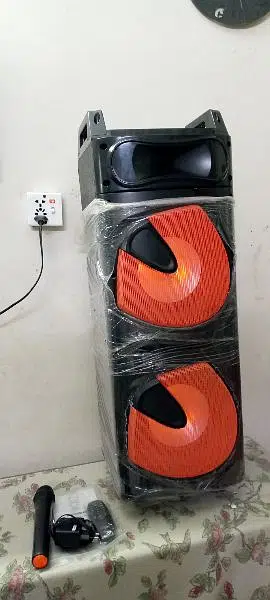 ITEL DJ VOLT 2 SPEAKER BLUETOOTH RECHARGEABLE 8X8 TROLLEY