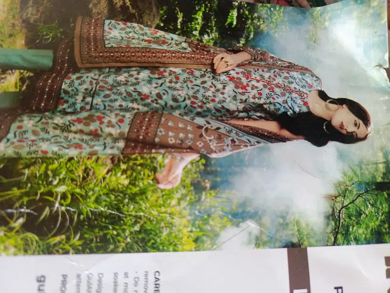 gulahmed khaddar two piece brand new dress