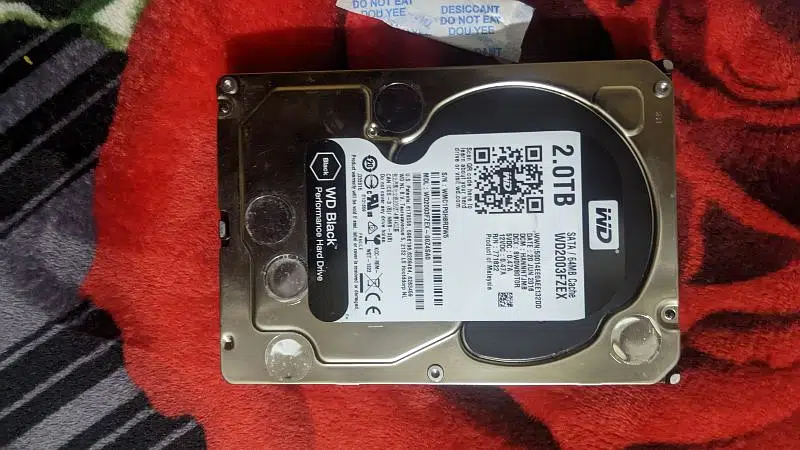 WD 2 TB Hard Drive for sale