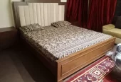 woooden bed /matt polish bed/dressing