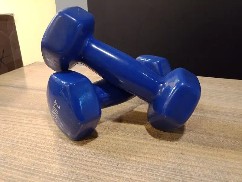 Vinyl Dumbbell 2kg pair