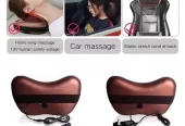Electric Shiatsu Infrared Heating Massage Pillow with 8 Massager Heads