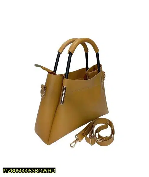 Women’s PU Leather plain Hand Bag