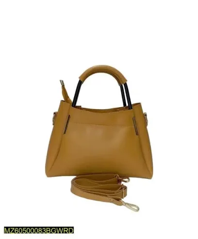 Women’s PU Leather plain Hand Bag