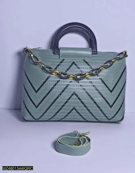 woman zig zag handbags