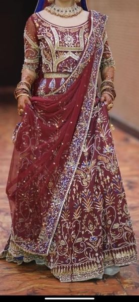 urgent sale Nomi Ansari inspired bridal dress