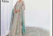 Beautiful tail gown with tail lehnga