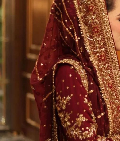 Beautiful maroon farshi lehnga