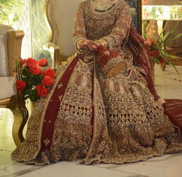 Asian bride dress