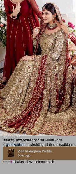 Bridal lehnga