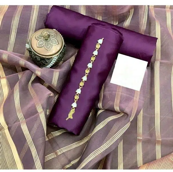 3PCS UNSTITCHED SUIT