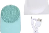 Electric Facial Cleansing Brush, Silicone Facial Brush 221