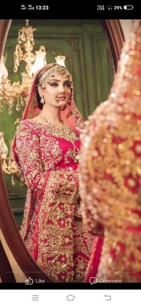 Dress by Asian brides by Haroon