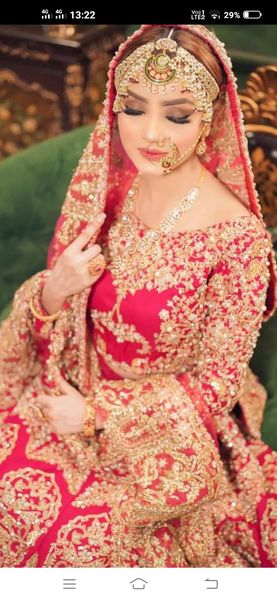 Dress by Asian brides by Haroon
