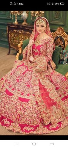 Dress by Asian brides by Haroon