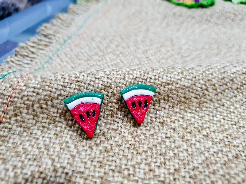 hand made earrings also can be made on order