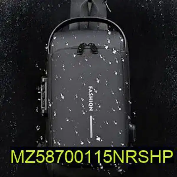 Anti Theft Crossbody Chest Backpack