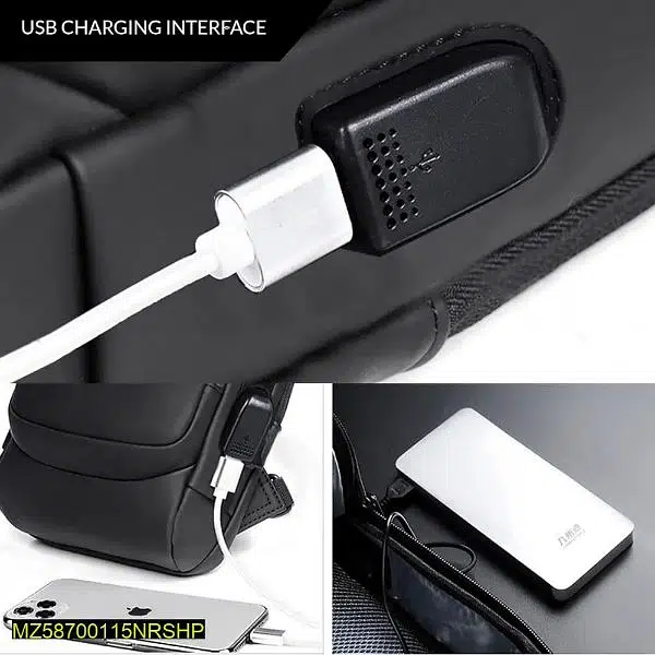 Anti Theft Crossbody Chest Backpack