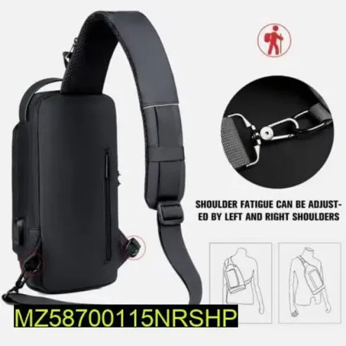 Anti Theft Crossbody Chest Backpack