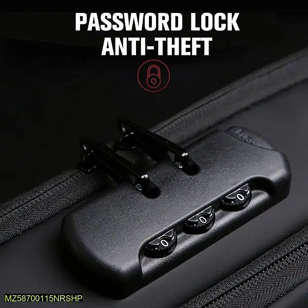 Anti Theft Crossbody Chest Backpack