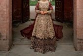full heavy embroided bridal dress for rent