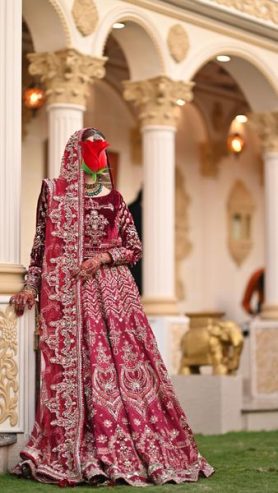 MNR sultana bridal dress