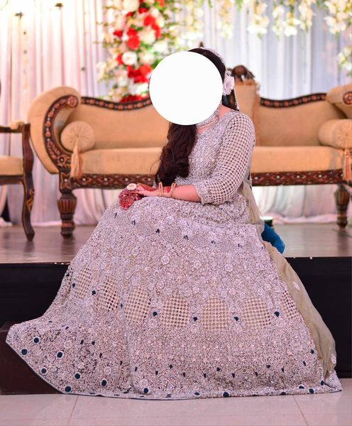 Walima dress for bride in reasonable price