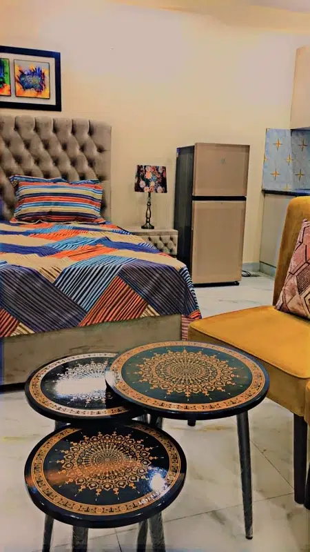 One Bed Room Studio Apartment Fully Furnished Available For Rent