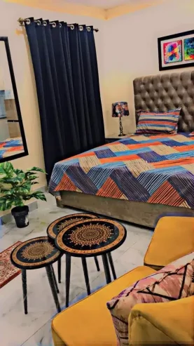 One Bed Room Studio Apartment Fully Furnished Available For Rent