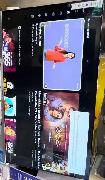 WEGAflix Borderless Smart LED 43 inch Android