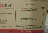 WEGAflix Borderless Smart LED 43 inch Android