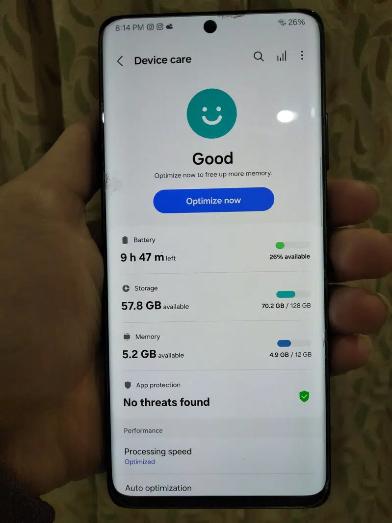 SAMSUNG S21 ULTRA 12 128 SNAPDRAGON NON PTA BLACK