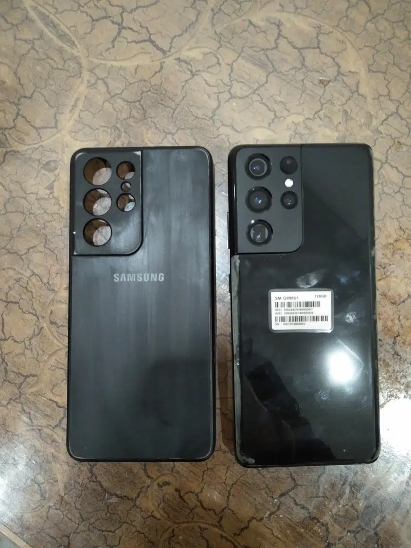 SAMSUNG S21 ULTRA 12 128 SNAPDRAGON NON PTA BLACK