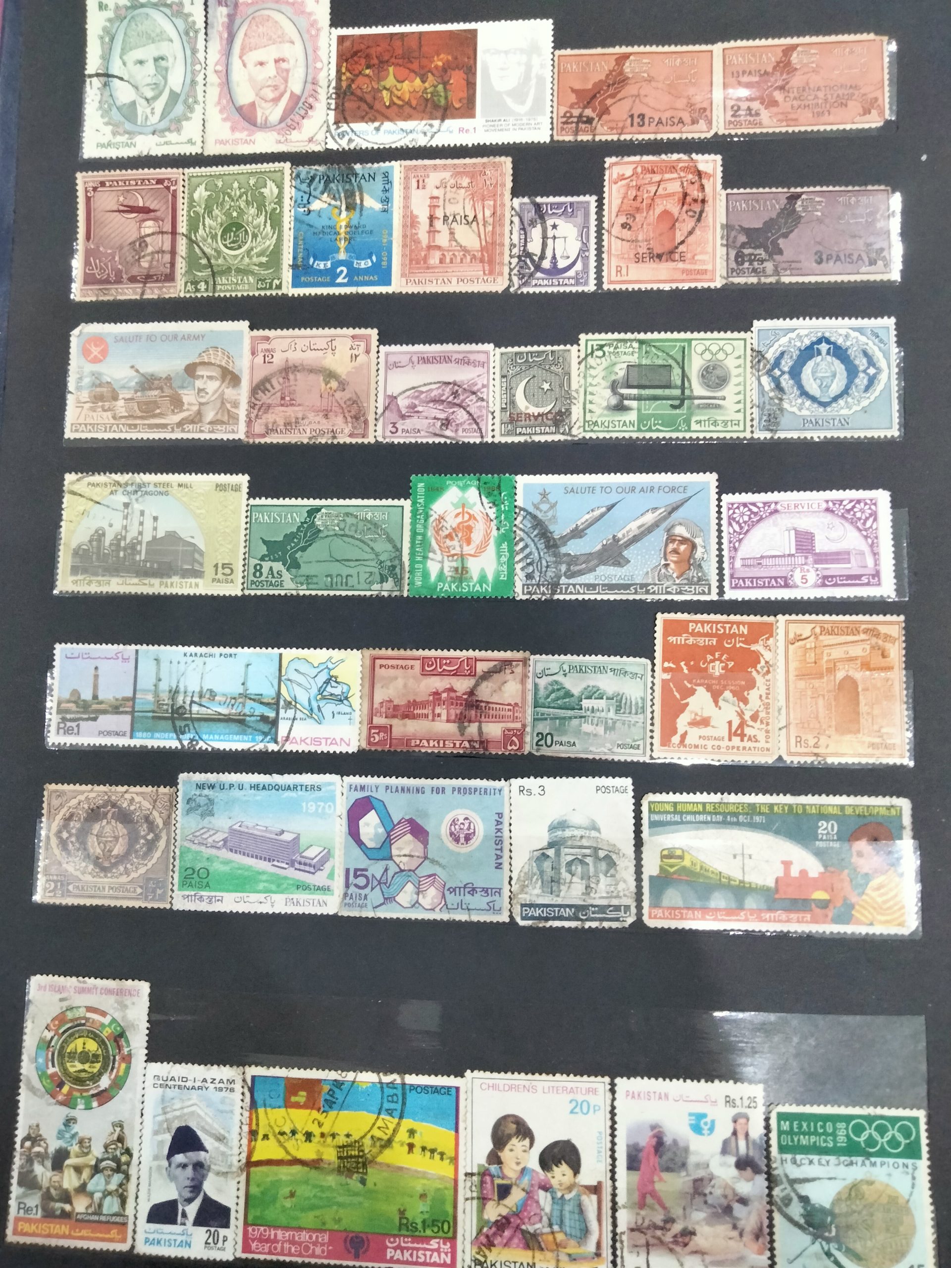 Postage stamps collection Albums for sale