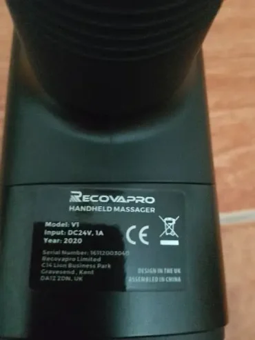 Black Recovapro Massage Gun