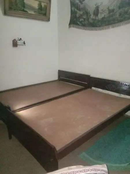 Single Bed pair Solid wood