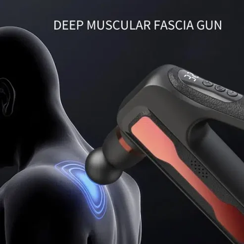 Original LCD Display Fascial Gun Deep Muscle Massage Gun Machine