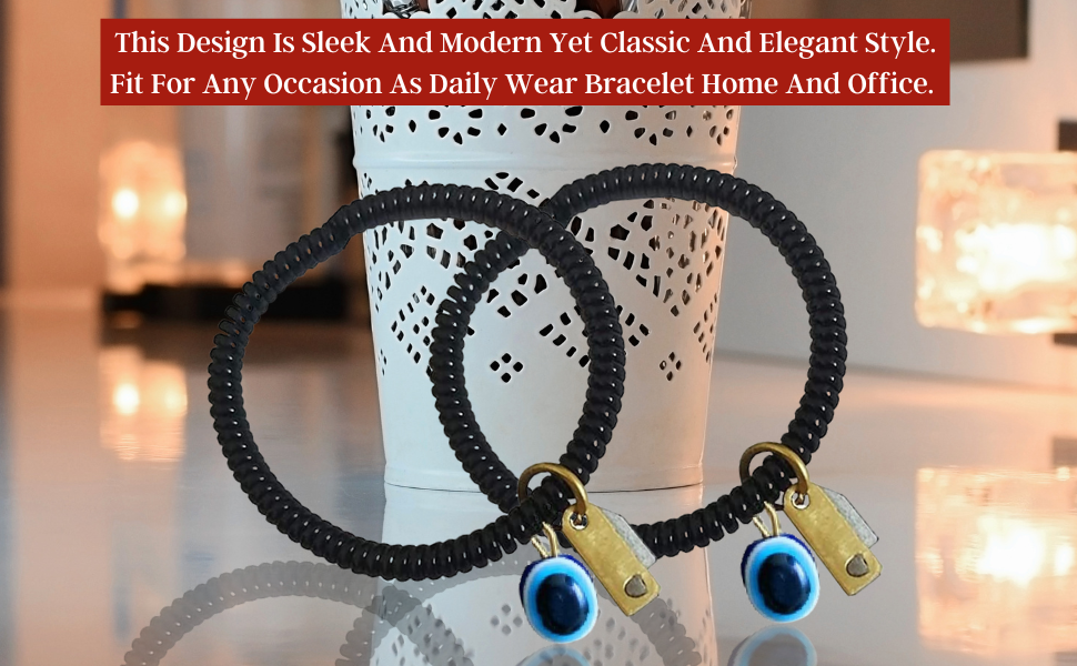 evil eye bead bracelet for men / women
